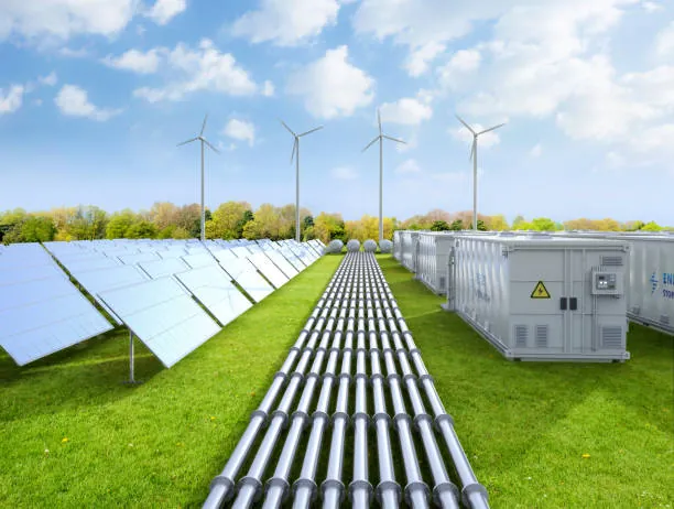 Planta solar con sistemas de baterías (zonas no interconectadas - ZNI)